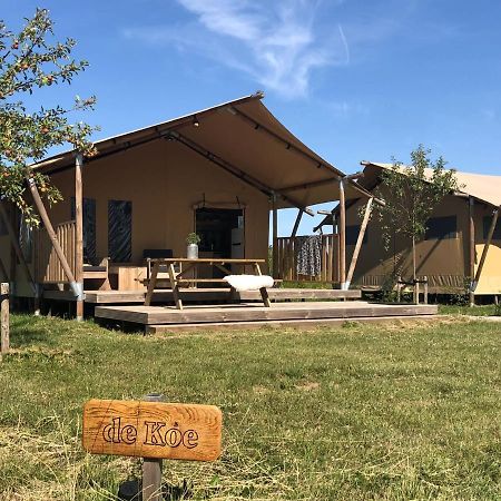 De Hazelaarshof Luxe Glampingtent Bij Natuurgebied De Millingerwaard Kekerdom Екстериор снимка