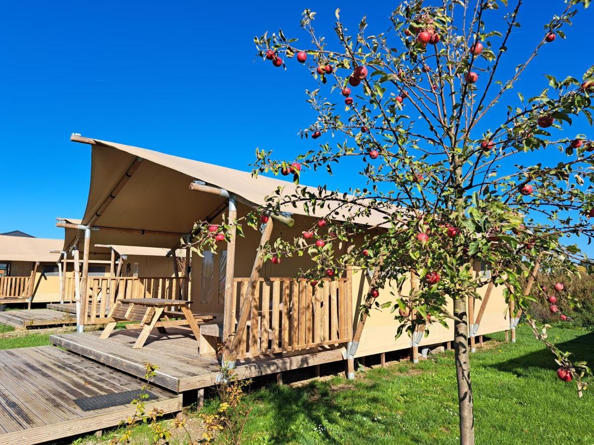 De Hazelaarshof Luxe Glampingtent Bij Natuurgebied De Millingerwaard Kekerdom Екстериор снимка